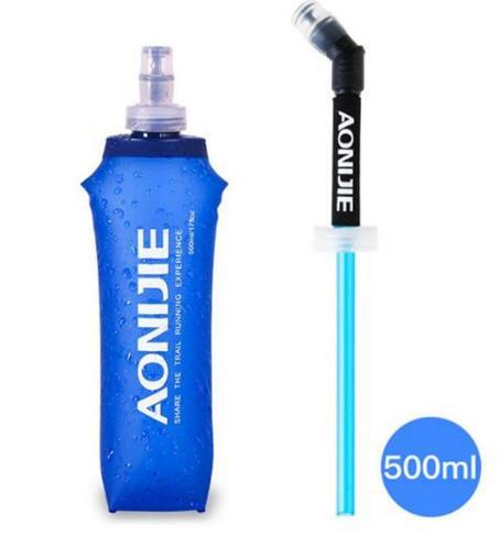 170ml 200ml 250ml 500mml 350ml 600ml AONIJIE Running Sport Bicycle Soft Water Bottle Folding TPU Soft Flask Water bag