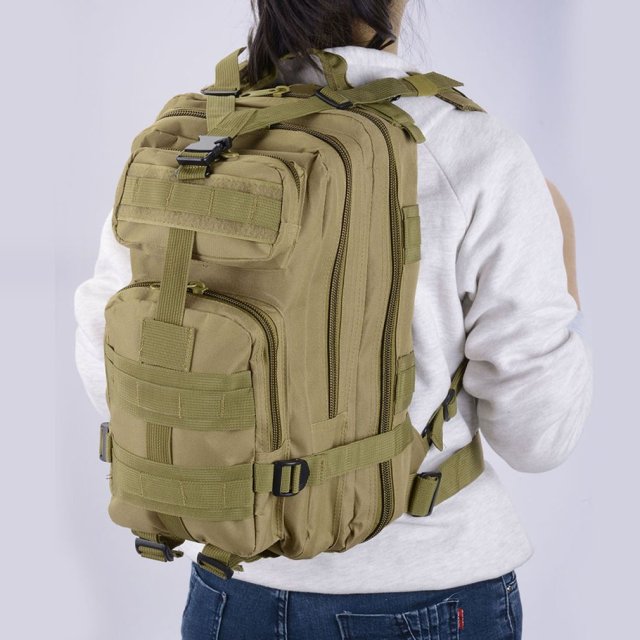 30L Men Women Outdoor Military Army Tactical Backpack Trekking Sport Travel Rucksacks Camping Hiking Fishing Bags