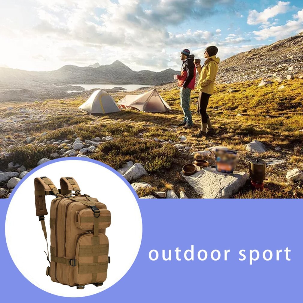 30L Men Women Outdoor Military Army Tactical Backpack Trekking Sport Travel Rucksacks Camping Hiking Fishing Bags