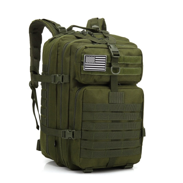 50L Military Tactical Backpack Training Gym Fitness Bag Man Outdoor Hiking Camping Travel Rucksack Trekking Army Molle  Backpack