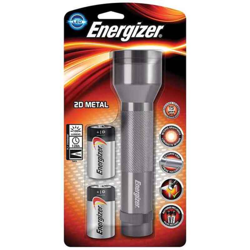 Torch Energizer ER36821 D Batteries 100 lm Grey