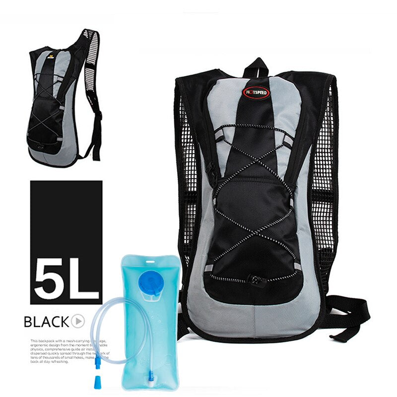 Backpack Water Bag Hydration Backpack With 2L Hydration Pack Water Bladder Hiking Backpack Cycling Rucksack Climbing Camping Run