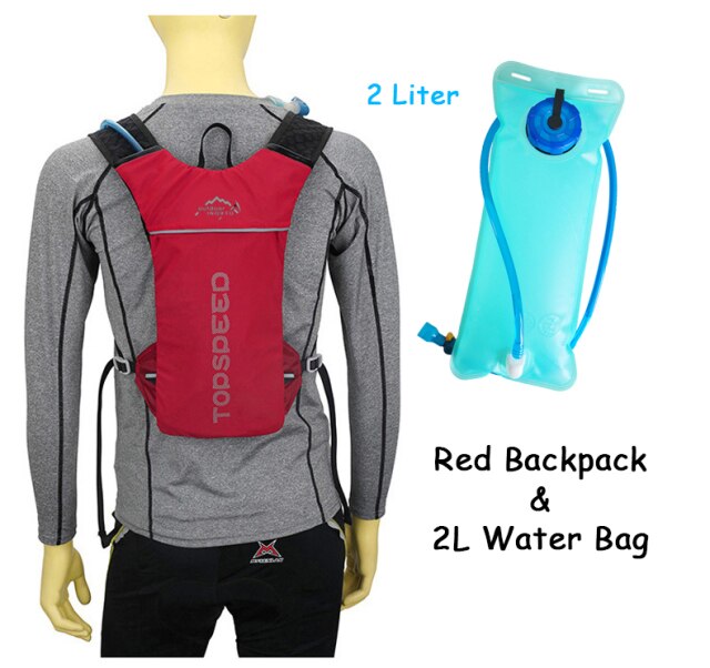 Cycling Hydration Backpack Water Bag Outdoor Jogging Sport Backpack Running Backpack With 1.8L Bladder Water Bag As Option