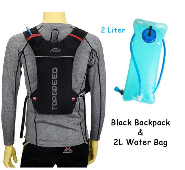 Cycling Hydration Backpack Water Bag Outdoor Jogging Sport Backpack Running Backpack With 1.8L Bladder Water Bag As Option