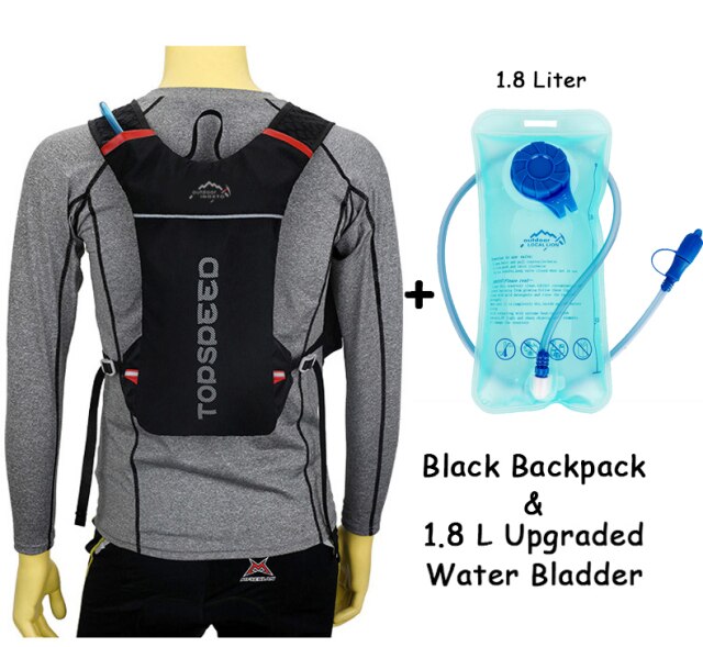 Cycling Hydration Backpack Water Bag Outdoor Jogging Sport Backpack Running Backpack With 1.8L Bladder Water Bag As Option