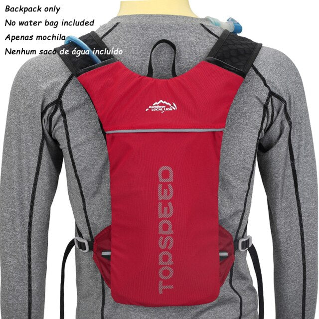 Cycling Hydration Backpack Water Bag Outdoor Jogging Sport Backpack Running Backpack With 1.8L Bladder Water Bag As Option