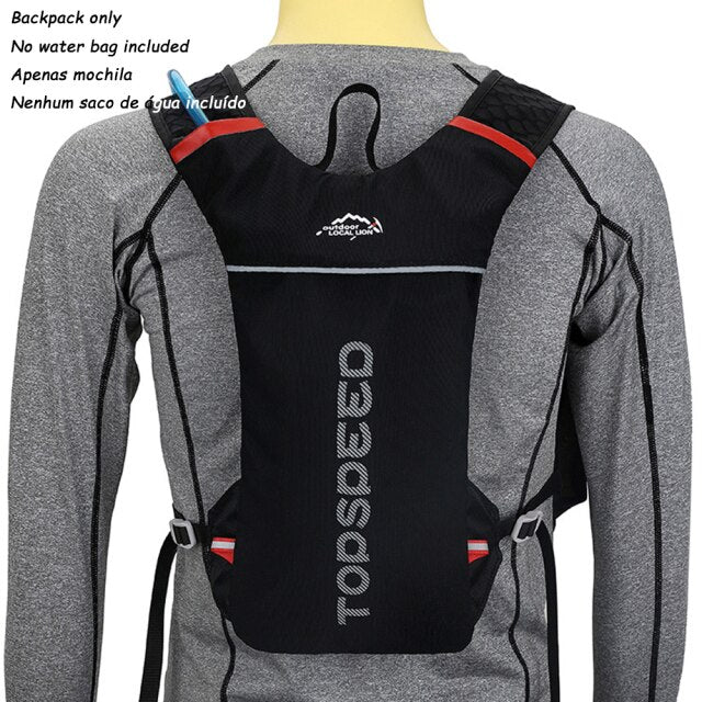 Cycling Hydration Backpack Water Bag Outdoor Jogging Sport Backpack Running Backpack With 1.8L Bladder Water Bag As Option