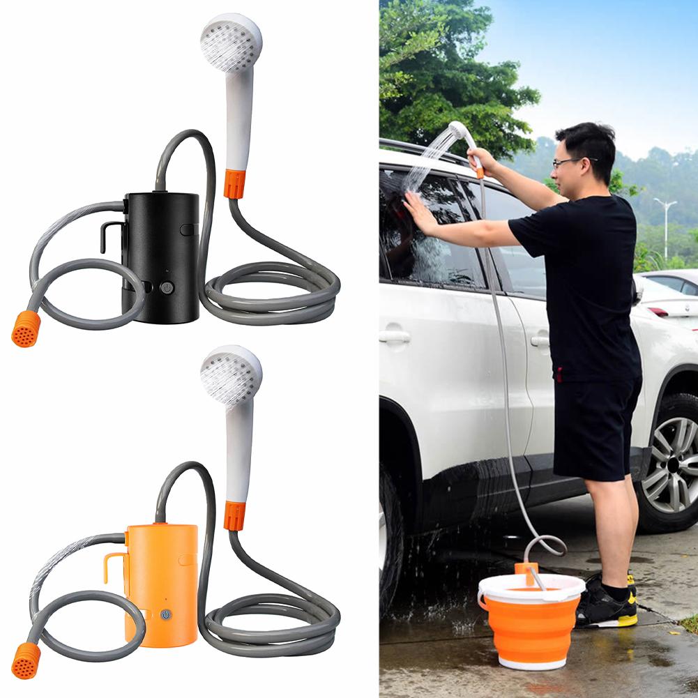 Electric Shower Portable Rechargeable Battery Mobile Bathing Pump Outdoor Camping Shower For Water Flower Vehicle Cleaning