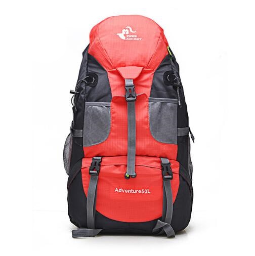 New 50L & 60L Outdoor Backpack Camping Climbing Bag Waterproof Mountaineering Hiking Backpacks Molle Sport Bag Climbing Rucksack