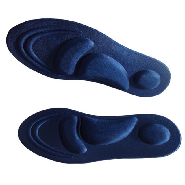 Orthotic Insoles Flat Feet Arch Support Memory Foam Insole Shoe Pad Comfort Black for Men