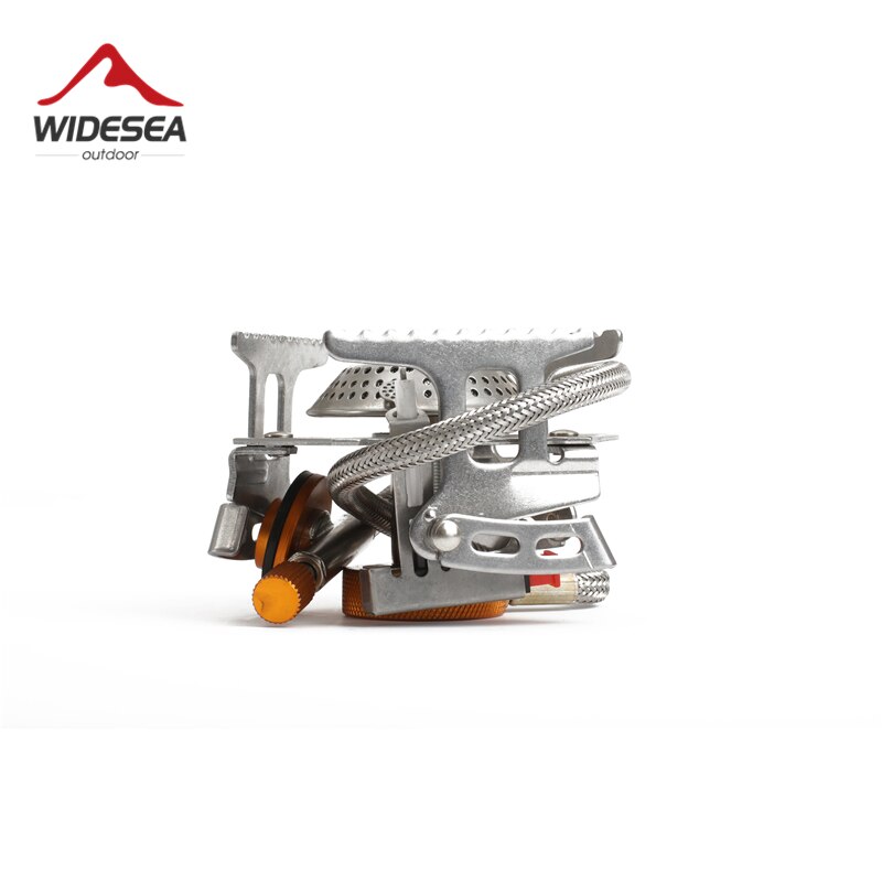 Widesea Outdoor Gas Stove Camping Gas burner Folding Electronic Stove hiking Portable Foldable Split Stoves 3000W