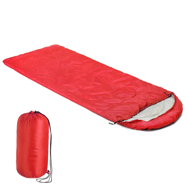 IPRee Waterproof 210x75CM Sleeping Bag Single Person for Outdoor Hiking Camping Warm Soft Adult Home Suit Case
