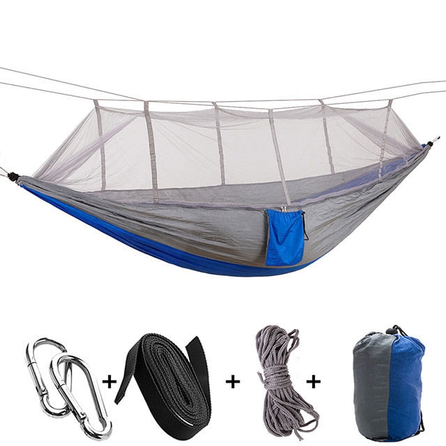 Norfjell C400 Camping Hammock 2 Persons Ultra Light With Mosquito Net