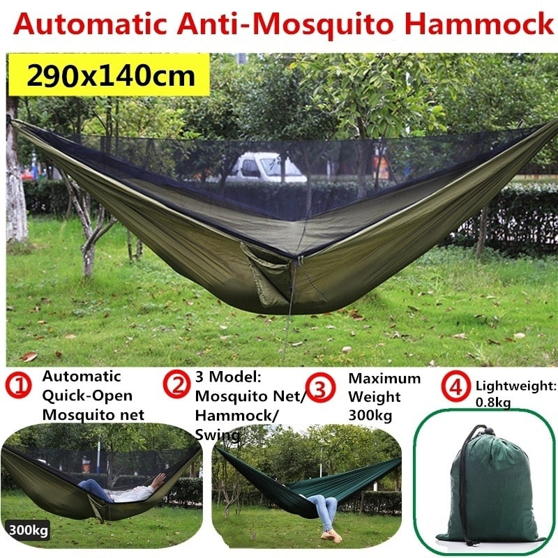 Norfjell T1000MC Hammock With Mosquito Net and Canopy